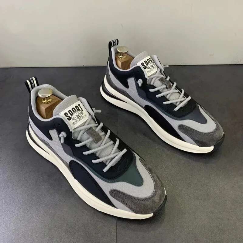 Running Casual for Versatile Sneakers Soft Bottom Trend Male Shoes Wear-resistant Vulcanized Men Shoe tenis