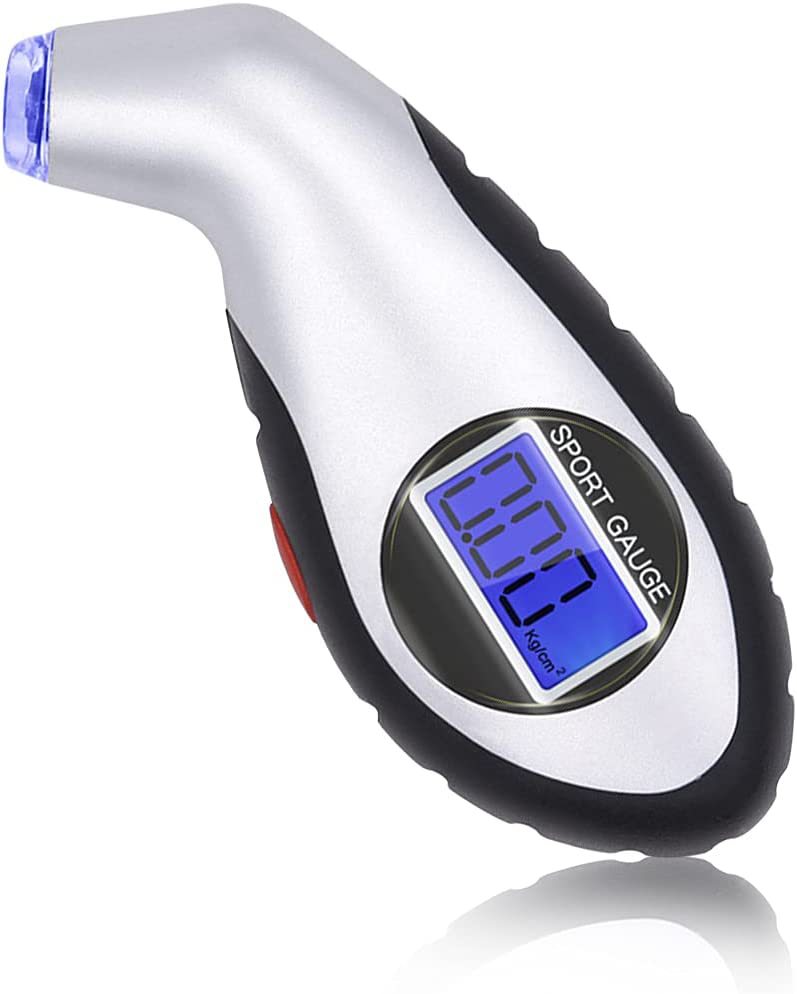 Auto Tester Digital LCD Tire Tyre Pressure Gauge Meter Manometer Barometers Diagnostic Tool for Car Motorcycle