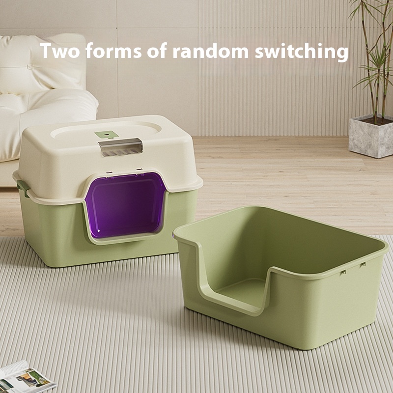 Big Mac cat litter box oversized fully enclosed cat toilet deodorizing and sterilizing cat litter box