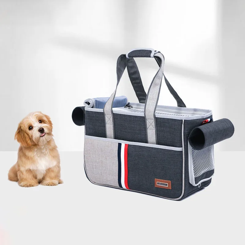 Cat Bags Portable Dog Carrier Bag Breathable Carrier Bags for Small Dogs Foldable Cats Handbag Travel Pet Bag Transport Bag