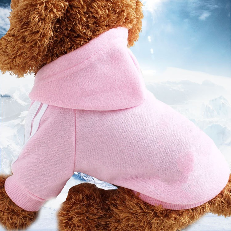 Winter - Spring Fashionable - style Drawstring Hoodies for Small and Large Dogs and Cats - Great Pet Apparel