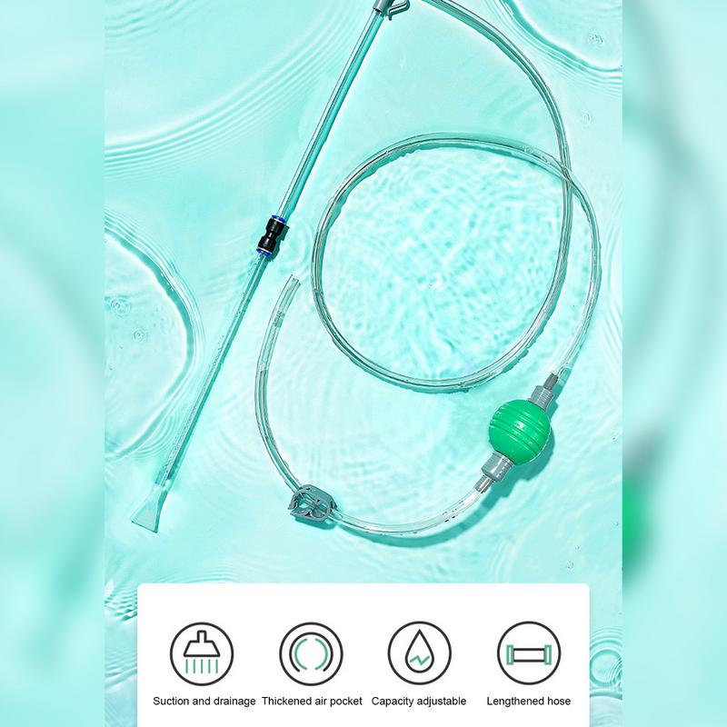 Fish Tank Gravel Vacuum Cleaner Gravel Cleaning Tool Fish Tank Glass Cleaner Shopping Center Home Siphon Equipment To Maintain