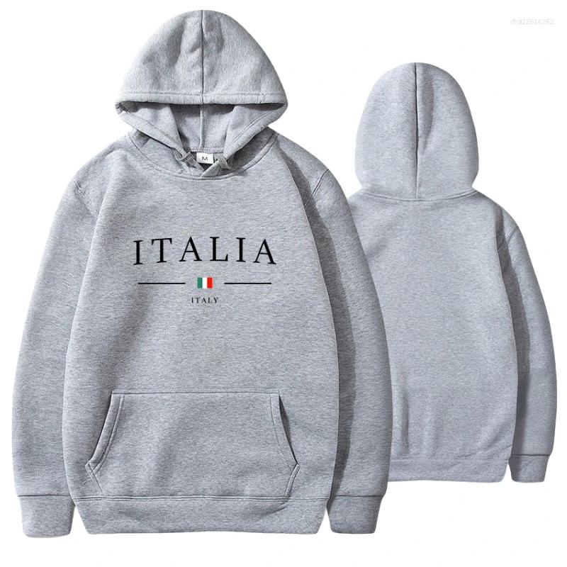 Men's Hoodies Italy Urban Printed Mens Sales Sweatshirt Casual Jogging Streetwear Clothing Daily Tracksuit Gym Sports Pullover