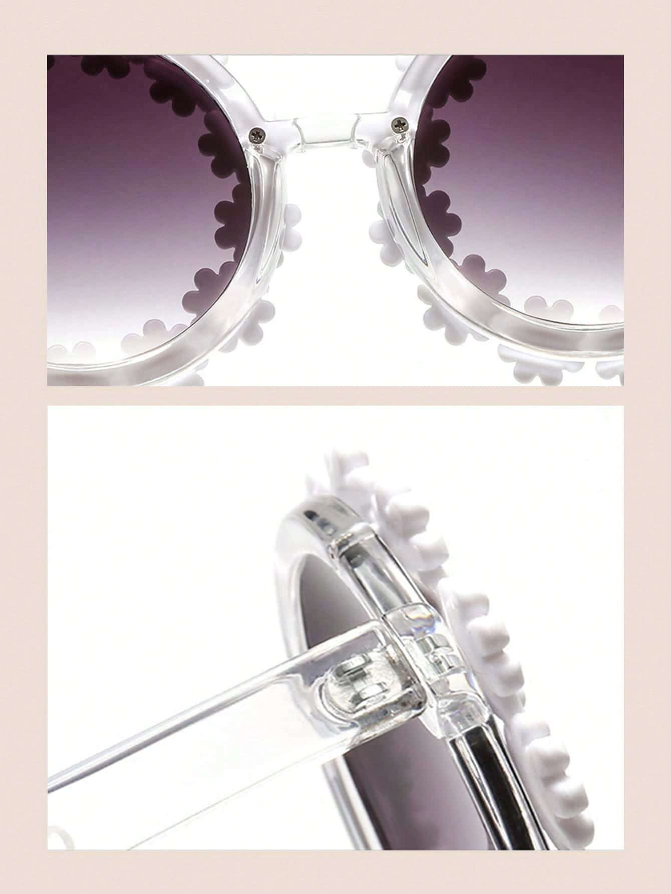 Pet Glasses Small Daisy Shaped Spring/Summer Party Fashion Eyewear Dog bag holder Dog car cover back seats Dog poop bag Mochila