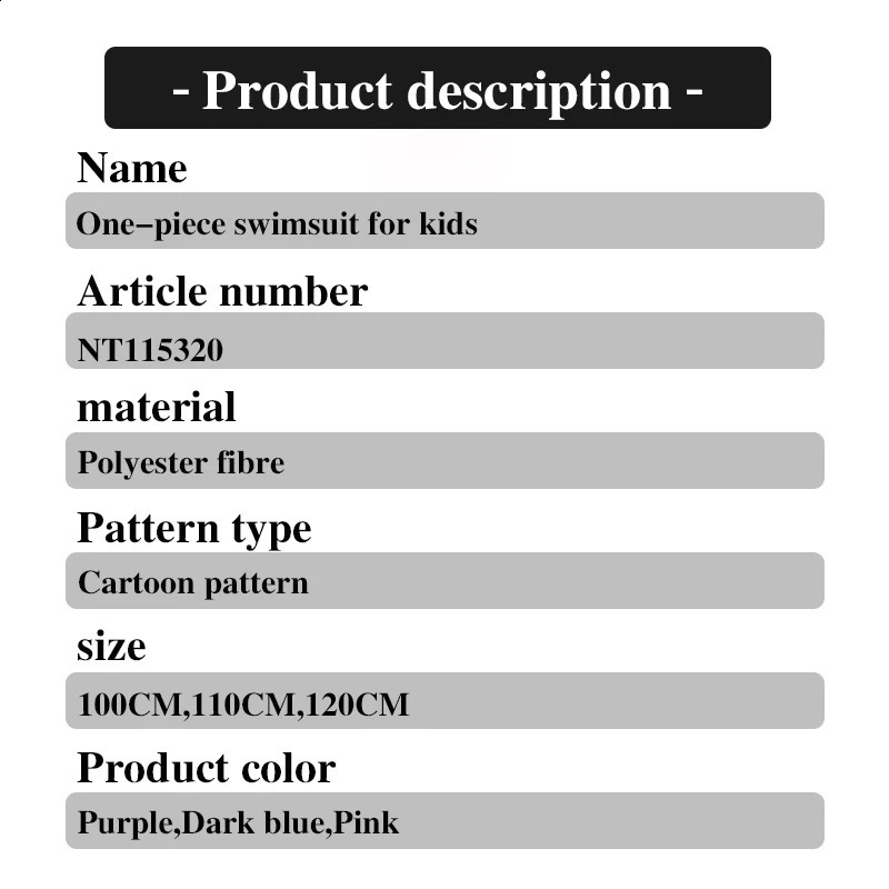 Childrens Swimwear One-piece Swimsuit For Boys And Girls Little Kids Big Kids Sun Protection Spring Swimming Set 250304