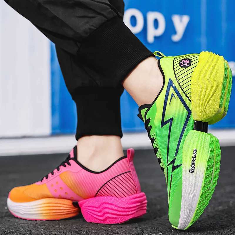 Air Cushion Sports Running Shoes Men Casual Marathon Carbon Plate Breathable tralight Wens Cfort Athletic Sneakers Tenis Y250304