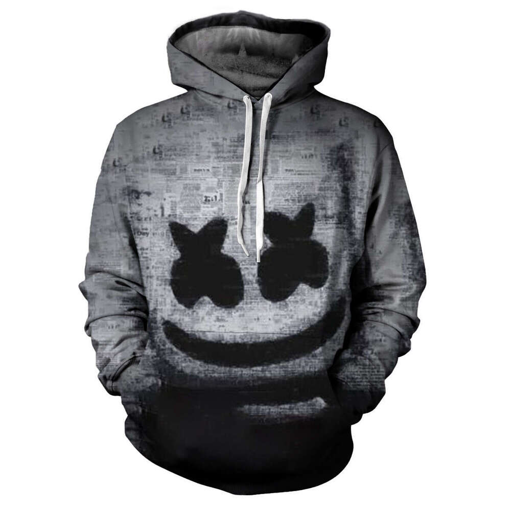 Autumn TEMU3D Digital Printed Men's Fashion Hoodie