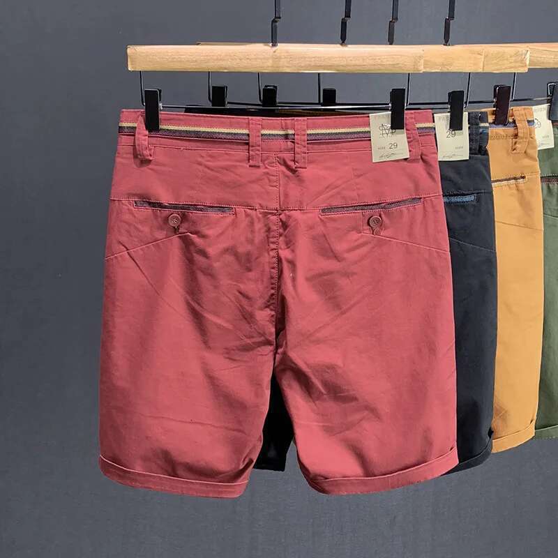 Casual For Men 2025 New Summer Thin Cotton Outdoor Mountaineering Sports Pants Loose Straight Cargo Beach Shorts
