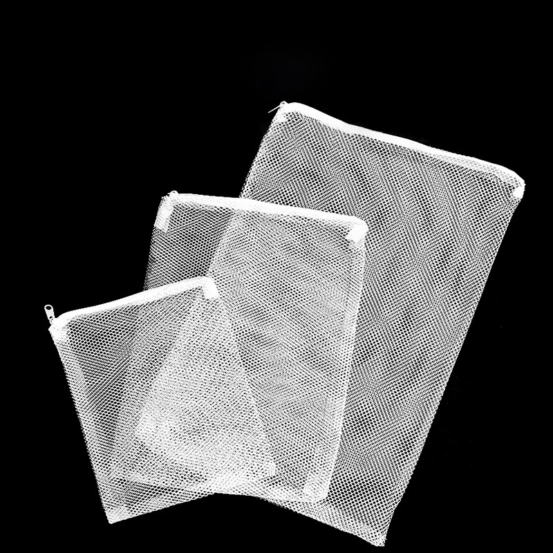 5Pcs Aquarium Filter Net Bags Reusable Fine Filter Media Bags With Zipper For Fresh Saltwater Tanks Aquarium Fish Tank Filter