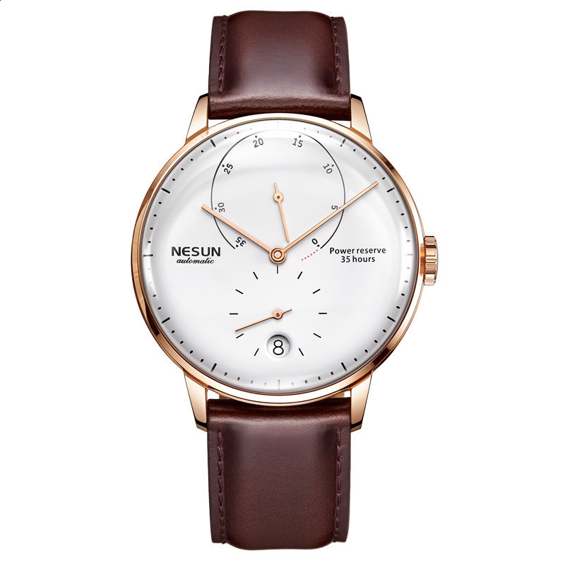 GIV Luminous Automatic Mechanical Business Mens Watches Automatic Men Energy Storage Stainless Steel Wrist Watches For Men 201113