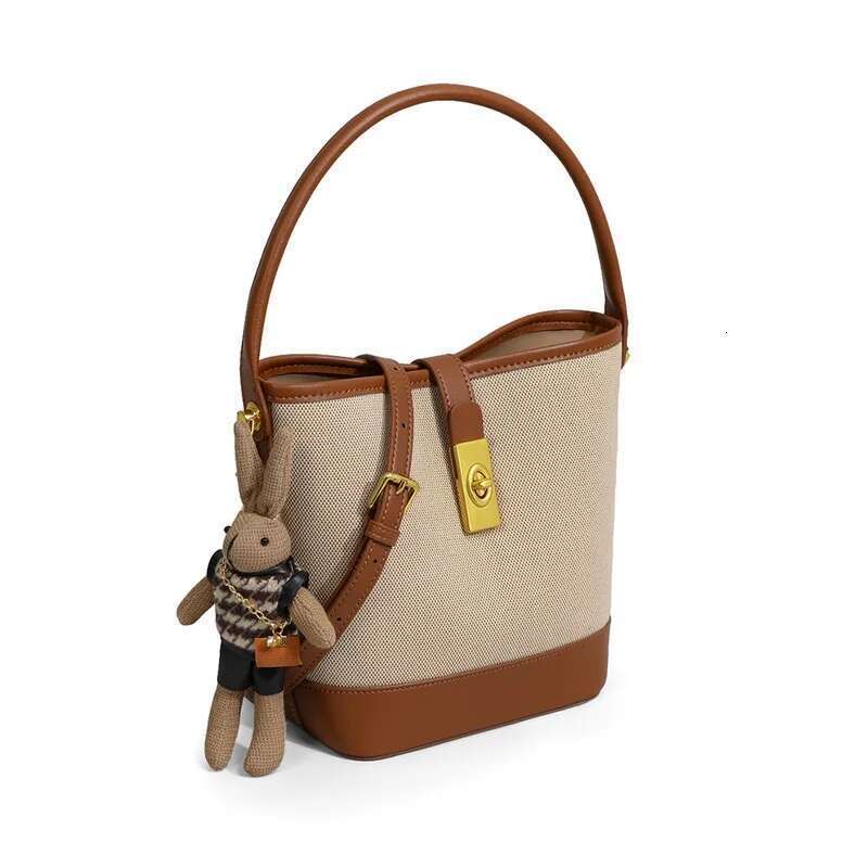 Bag Lady 2025 New Women's Bucket Bag Single-Shoulder Commuter Explosive High-Grade Cross-Body Handbag Bags