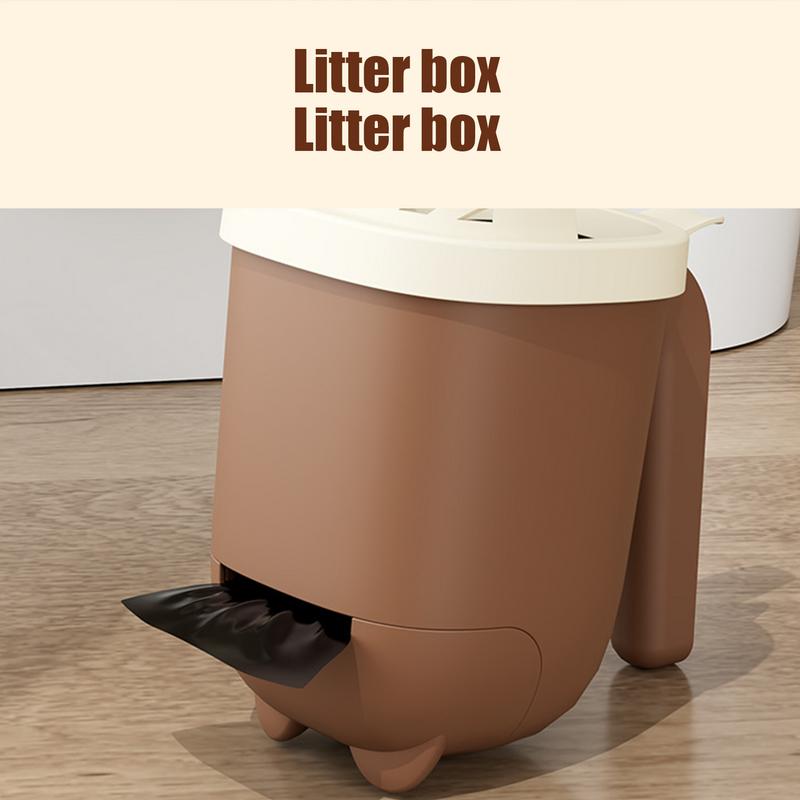 Cat Litter Shovel with storage bucket and quick sand leakage function For Pet Filter Clean Toilet Garbage Picker Cat Supplies