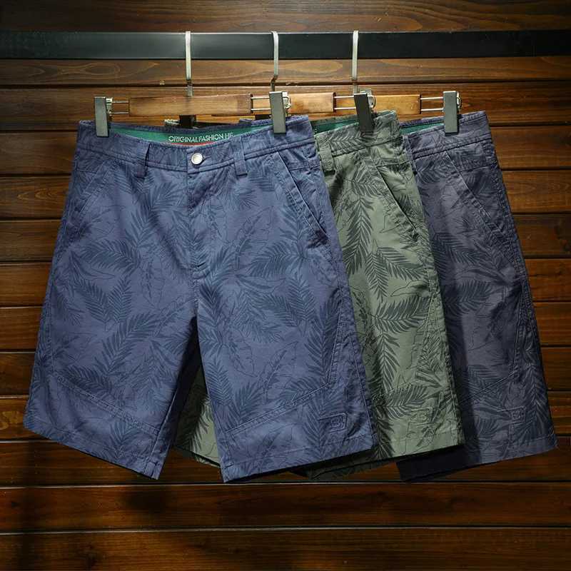 Fashion printed casual shorts Men2024 summer thin fully matched outdoor beach hat loose breathable cold sports pantsXJ250304
