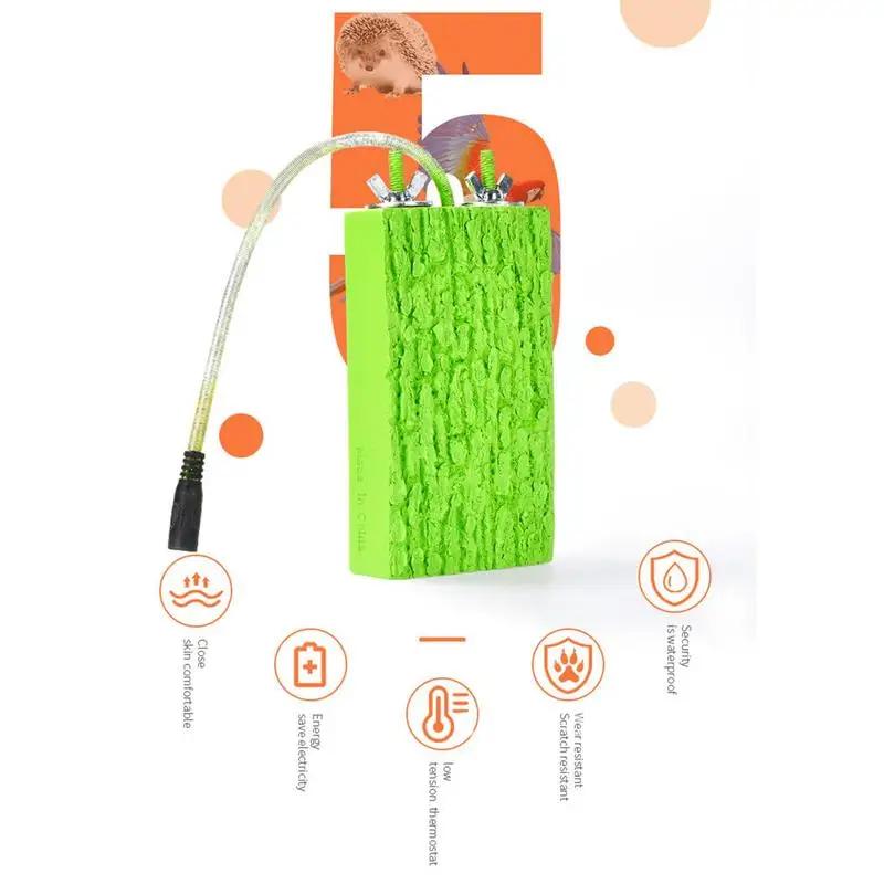 Bird Heater For Cage Thermo Perch Automatic Heater Bird Warmer Bird Warmer Platform Heater Parrot Up Platform Snuggle Bird Stand