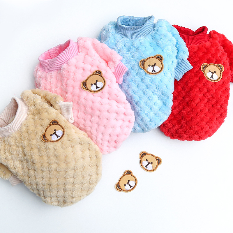 Spring - Summer Pet Apparel: Floral - Printed Two - Legged Cotton Outfits for Small and Large Dogs, along with Cats