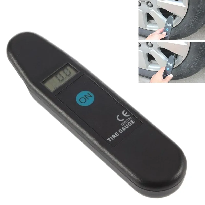 LCD Digital Tyre Gauge Tester Motor Tire Air Pressure Sensor Diagnostic Measuremnt Tool for Car Motocycle Bike