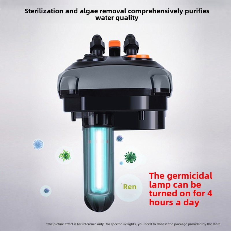 canister aquarium filter barrel three-in-one silent water purification circulating pump external filter cartridge