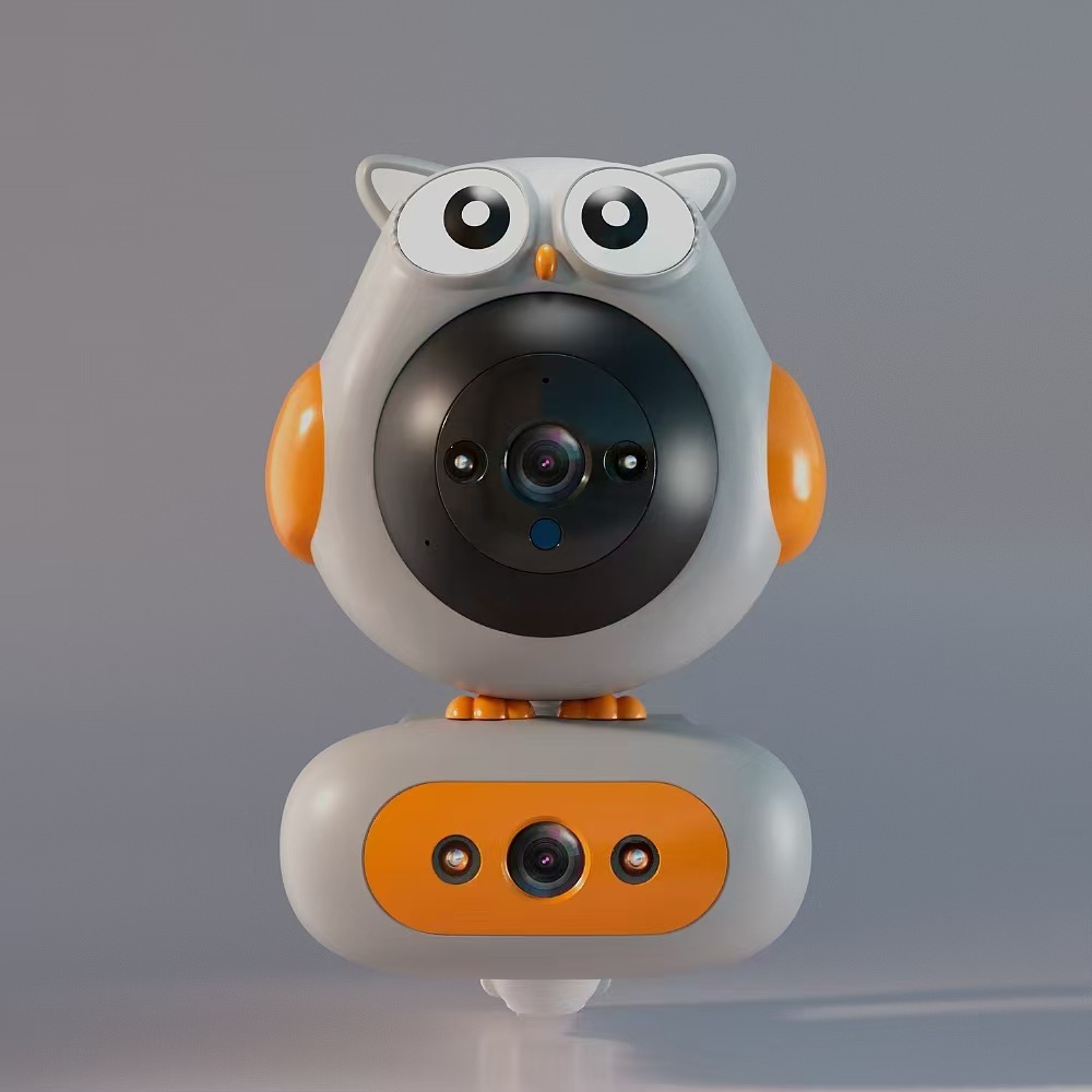 2-in-1 Dual Lens Security Camera: 360° AI Tracking, Color Night Vision & Human Detection | 300W HD, 2-Way Audio, Wireless Indoor/Outdoor Surveillance 