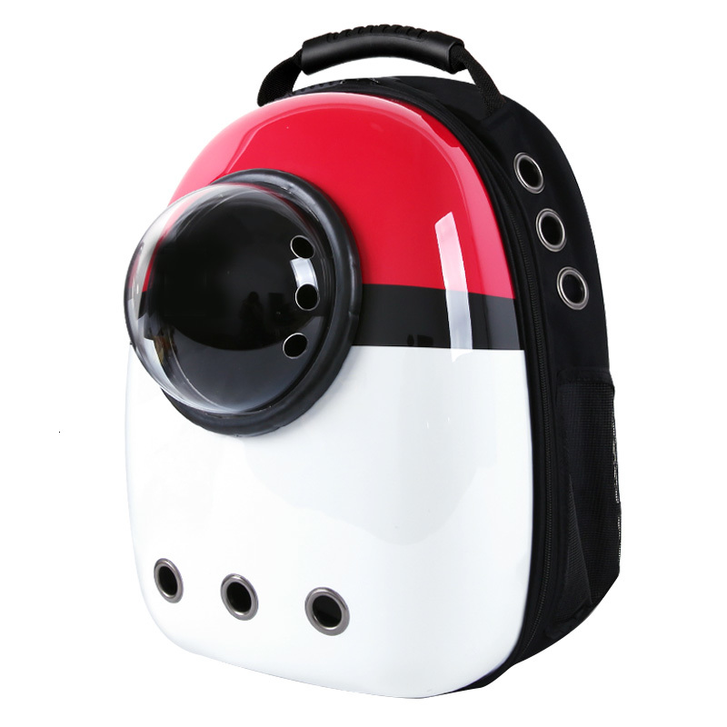 Pet Dog Cat Backpack Travel Cats Carrier Double Shoulder Bag Space Capsule Backpack Bag Small Pet 6kg Handbag Carrying Outside