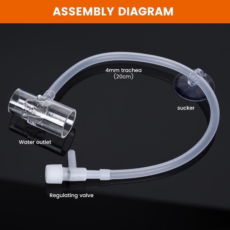 25/20/16mm Acrylic Aquarium Water Pump Outlet Fish Tank Filter Water Outlet Nozzle Aquarium Oxygenation Connecting Accessories