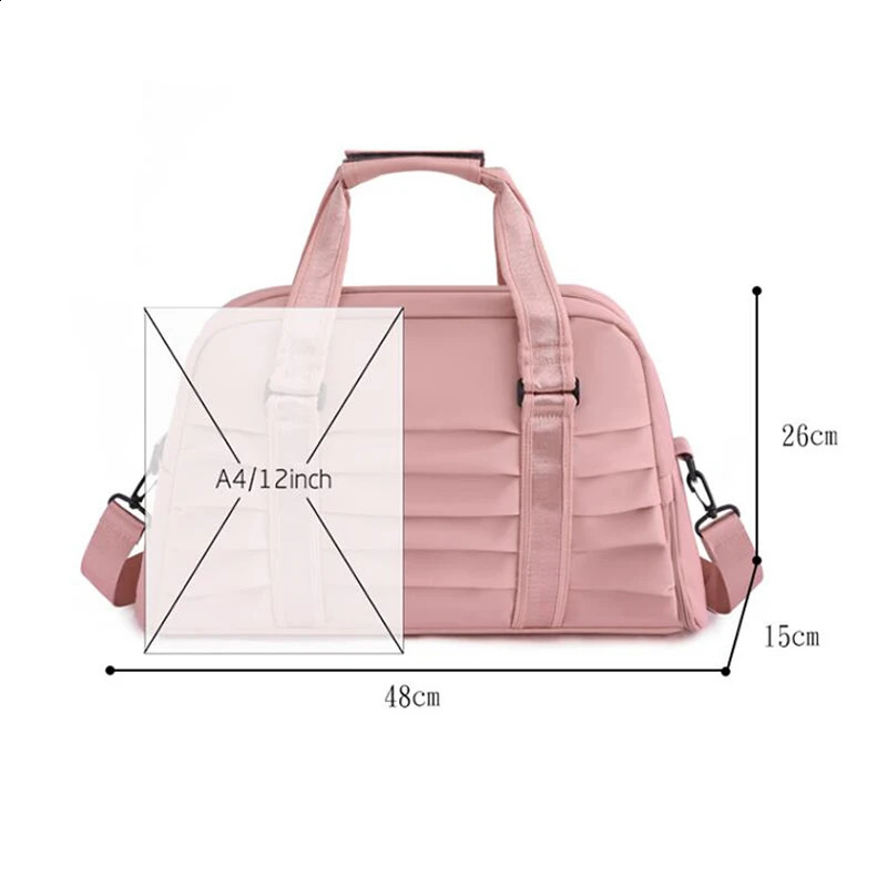 Gym Duffel Bag for Men or Women with Shoe Laptop Wet Compartment Perfect Sports or Workout Shoulder Bag with Multiple Pockets 250303