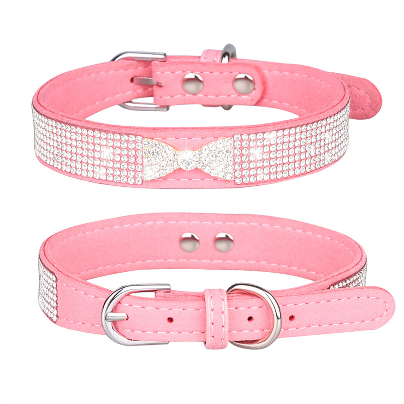 Elastic Cute Bow Tie Christmas Red Collar for Pets - Adjustable Fit for Cats and Small Dogs