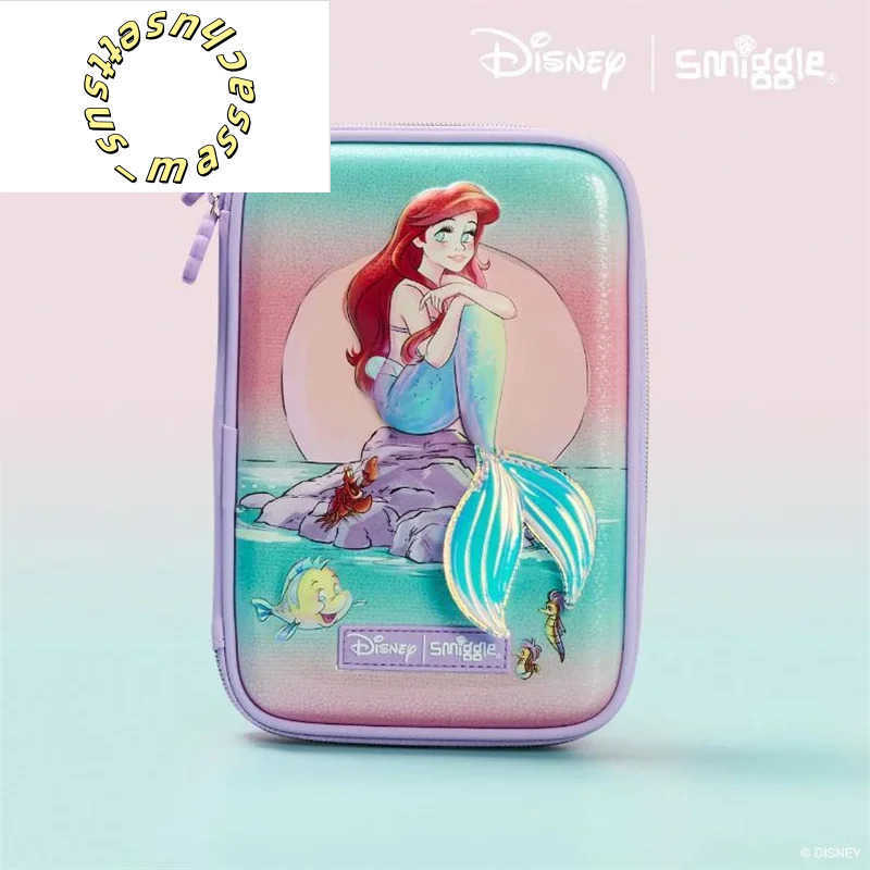 Backpacks MinisoAuthentic School Bag Mermaid Shell Childrens Stationery Backpack Student Pen Case Lunch Bag Backpack Set Y250305P5RK