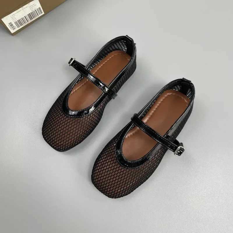 Girls Shoes Summer Toddler Kids Fashion Princess Mary Jane Dress Party Ballet Flats Children Brand Breathable Sandals Soft Sole X250305