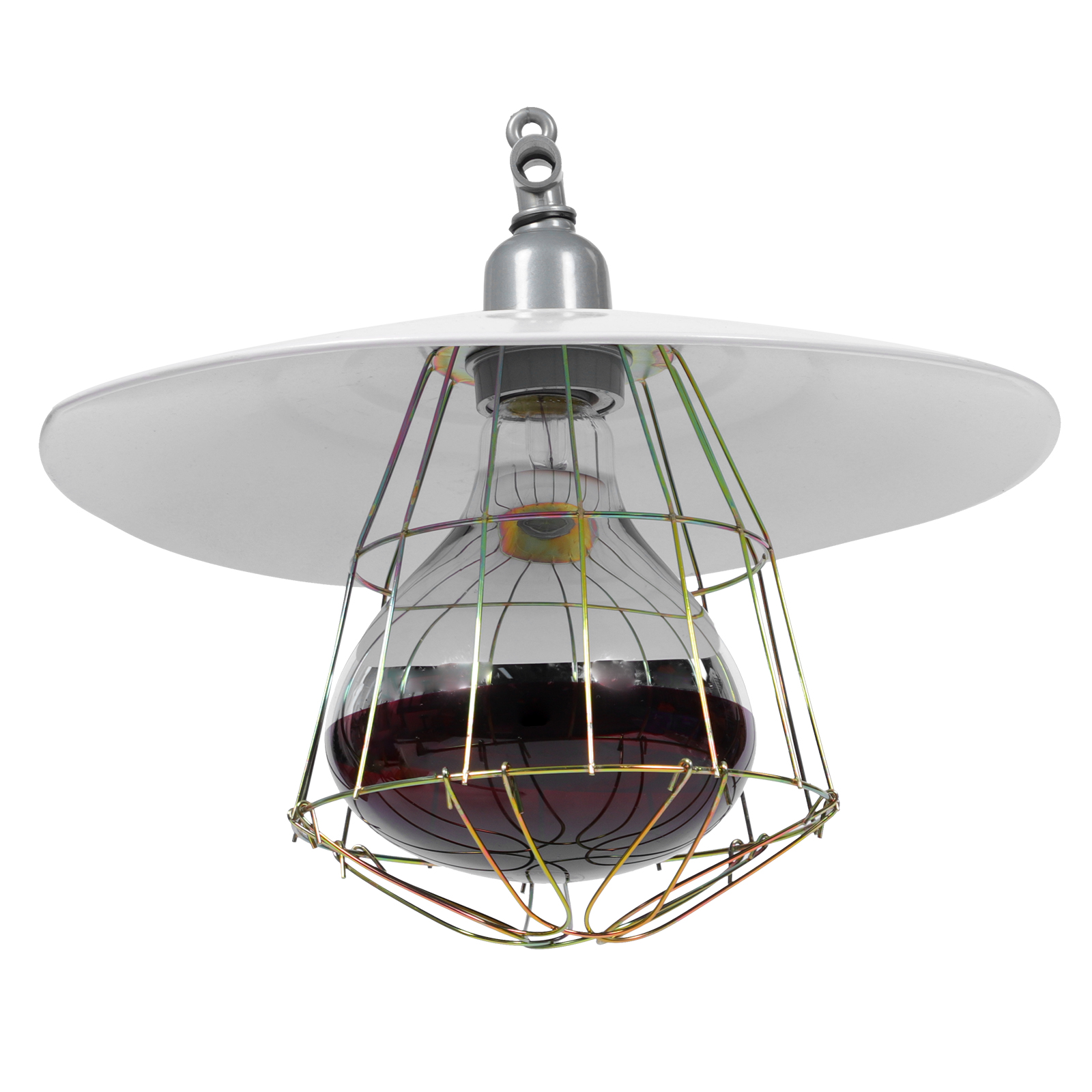 Heat Lamp Set Outdoor Dog Kennel Livestock Cage Accessory Incubator Accessories Heating Tool Metal Pet Baby Reptile Warmer