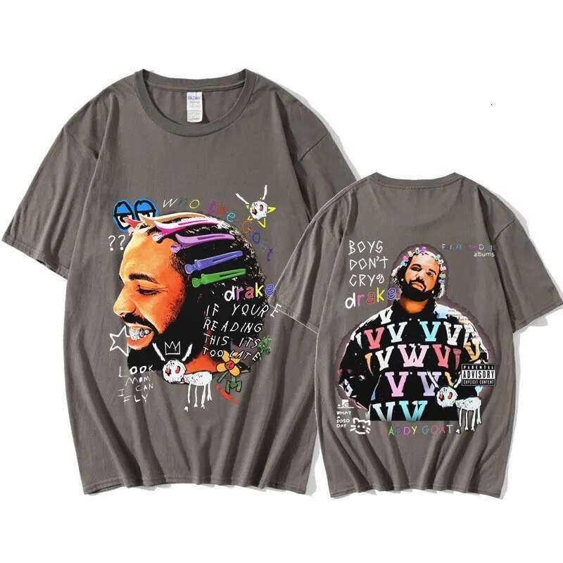 Men's and women's short-sleeved t-shirt, streetwear, casual, fashionable, hip hop, 100% cotton