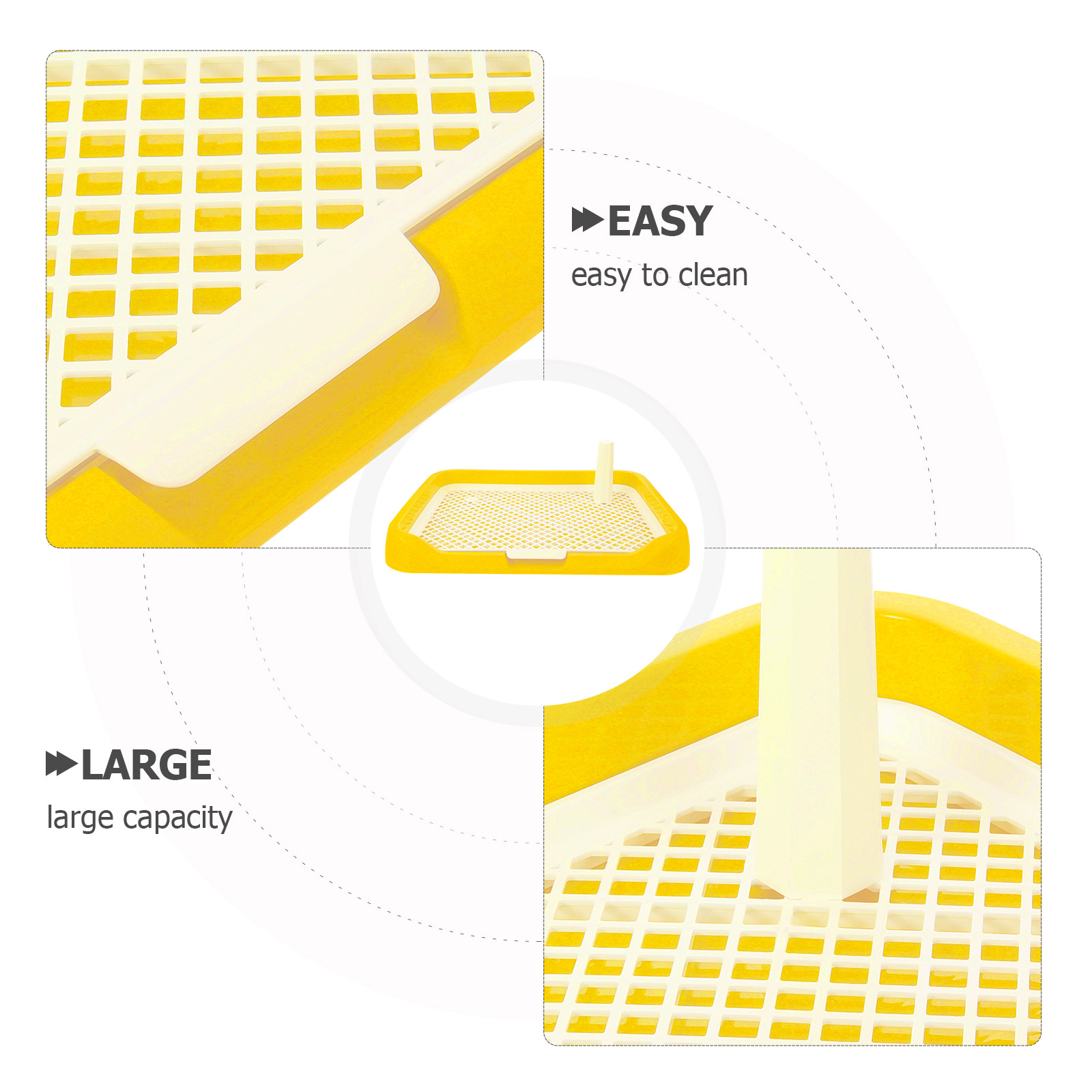 Puppy Toilet Anti-slid Training Pee Pad Mesh Dog Toilet Dog Potty Tray Pet Potty Tray Holder indoor dog potties