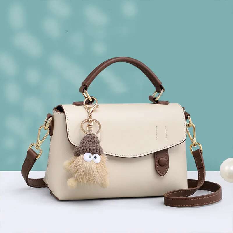Women's 2024 New Summer Cambridge Leather Women's Bag For Girlfriend's Birthday Can Be Single-Shoulder Handbag Bags