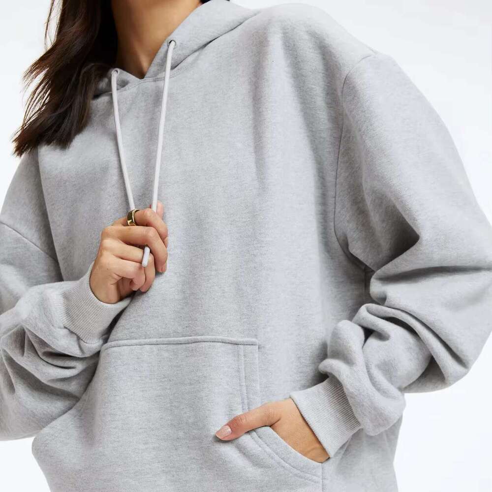 High Quality Cozy Terry Fleece Women Comfy Oversized Workout Fashion Pullover Hoodies
