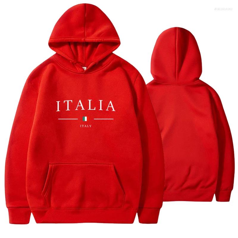 Men's Hoodies Italy Urban Printed Mens Sales Sweatshirt Casual Jogging Streetwear Clothing Daily Tracksuit Gym Sports Pullover