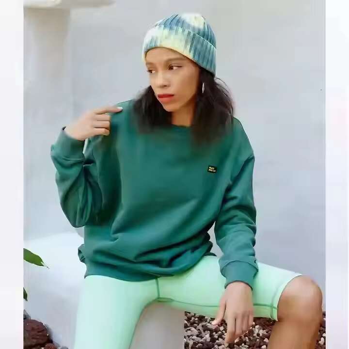 Private Label Hoodies Blank Streetwear Plus Size Casual Crew Neck Woman's Cool Style Fleece Pullover