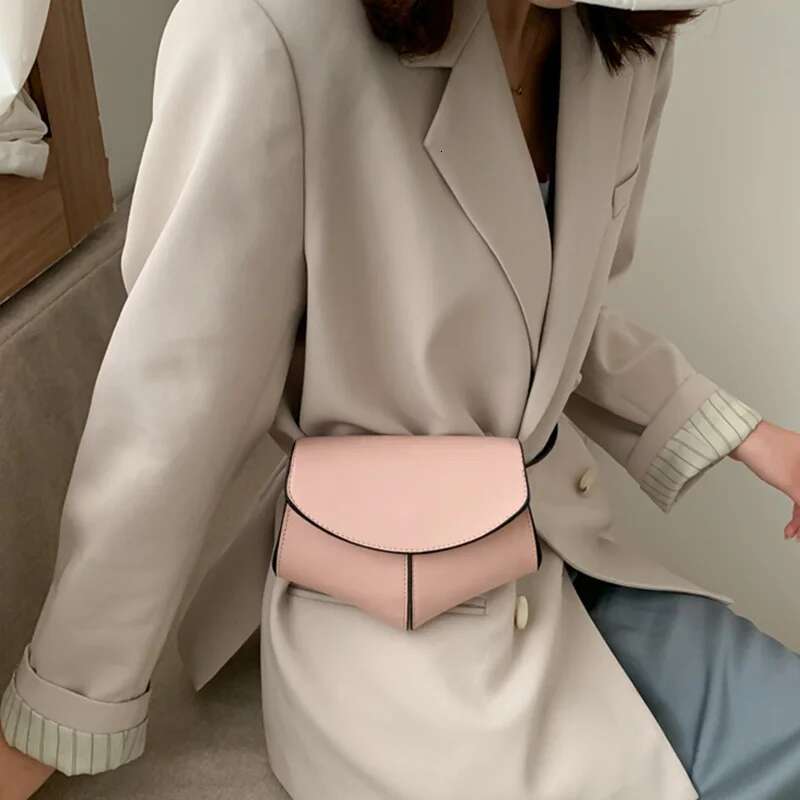 Peach New Brand Heart Waist Bags for Women Summer Chest Cute Purse Belt Bag Designer Fanny Pack Female W