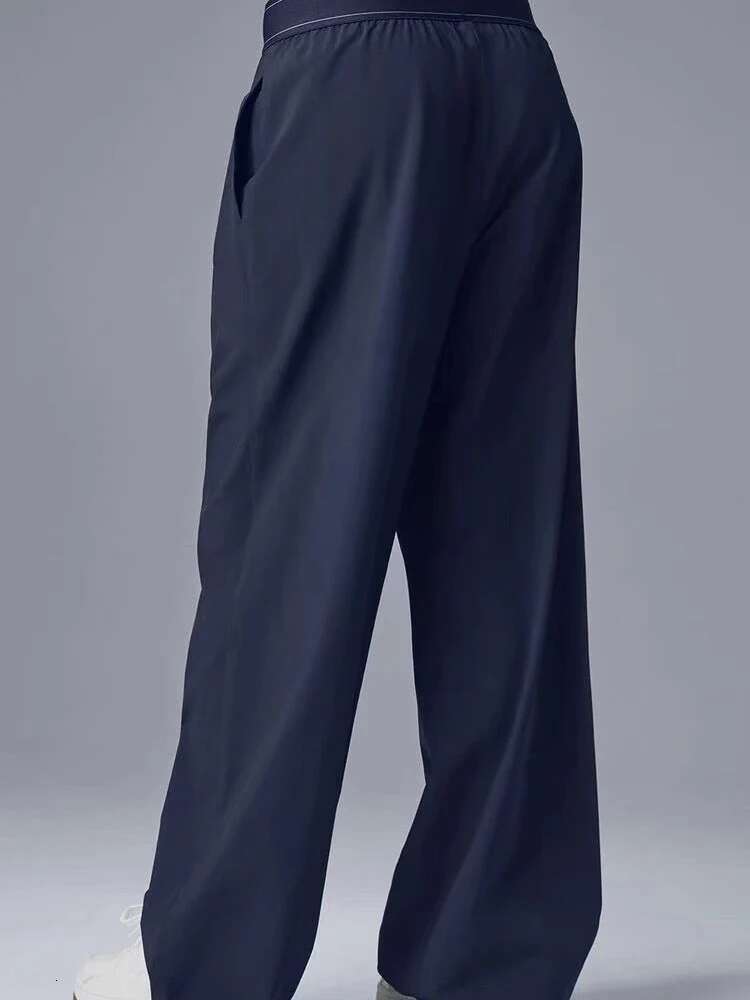 Yoga Up Trouser Sports High Waisted Straight Leg Wide Women's Casual Outdoor Comfortable Loose Suit Pants