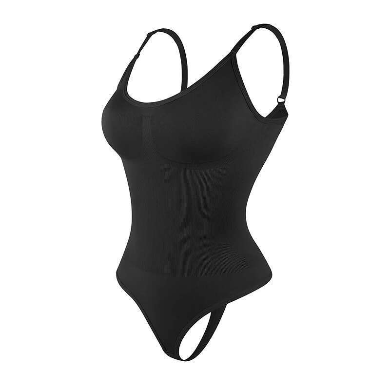 Shapewear Smoothing Bodysuit For Women Fa Full Shaper Thong Soft Body Shaping Sculpting Breast Slimming Underwear KLMY