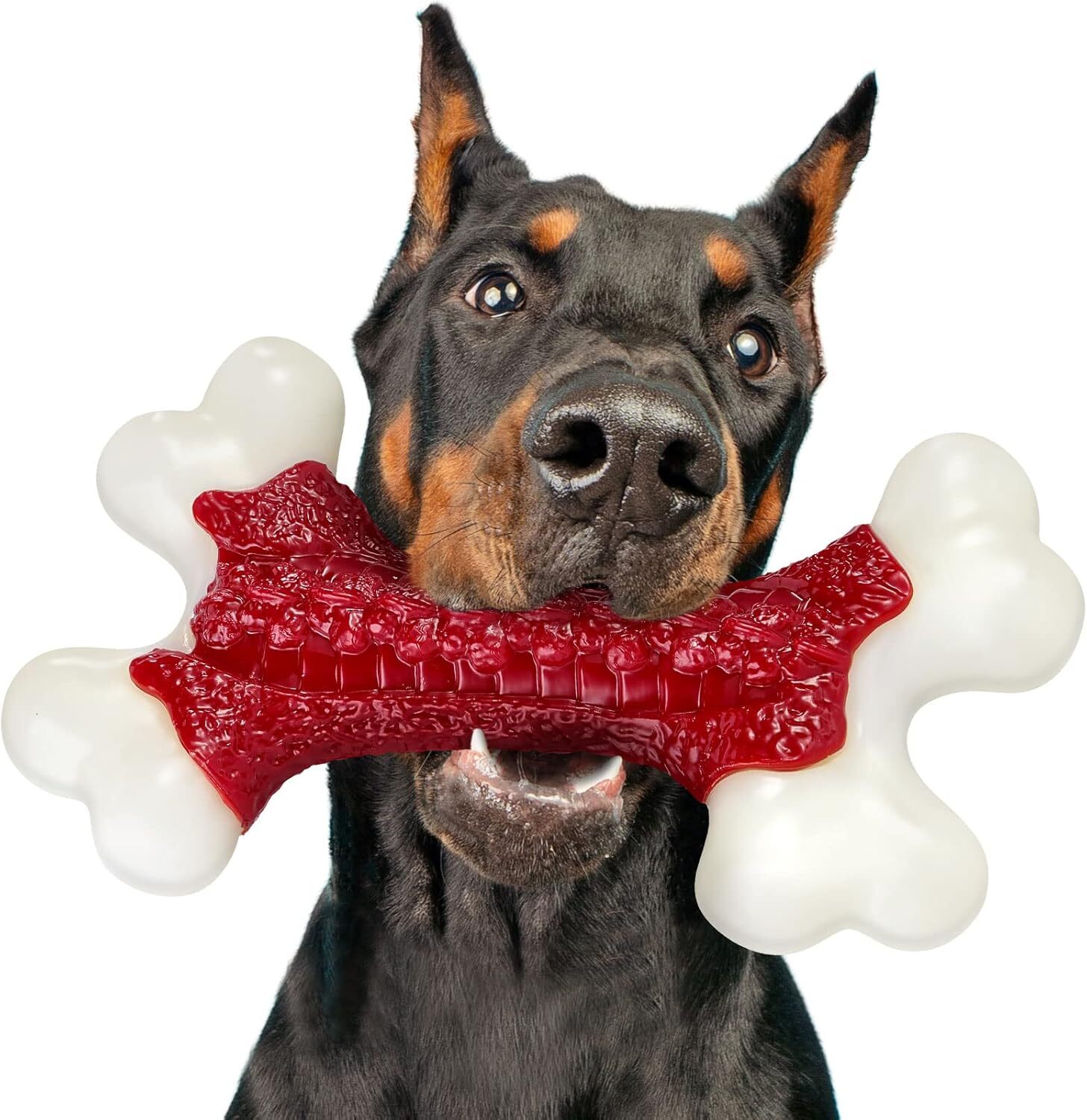 Kseroo Strong Dog Toy Large Dog Chewing Toy Bone Toy Nylon Dog Almost Unbreakable