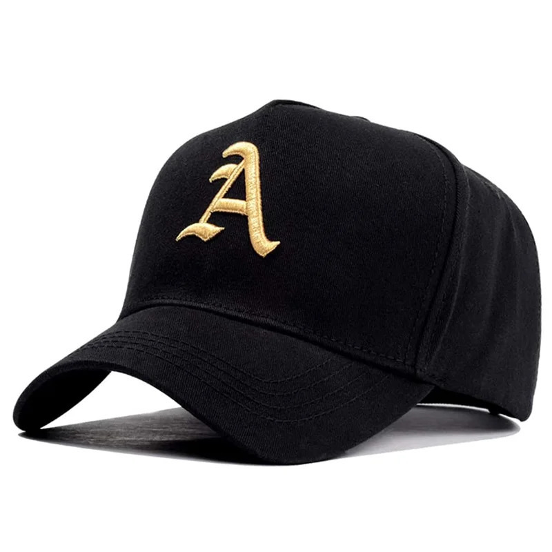 Summer Men baseball Cap Letter A Embroidery Hat cotton adjustable Hip Hop Sports Trucker Caps Sun Hats 250228