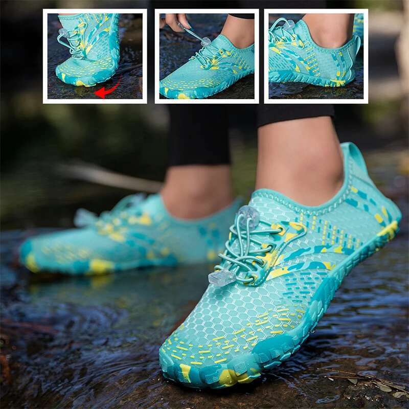 Adult Outdoor Simple Aqua Shoes Men Women Size 35-46 Comfortable Water Footwear for Beach And Pool