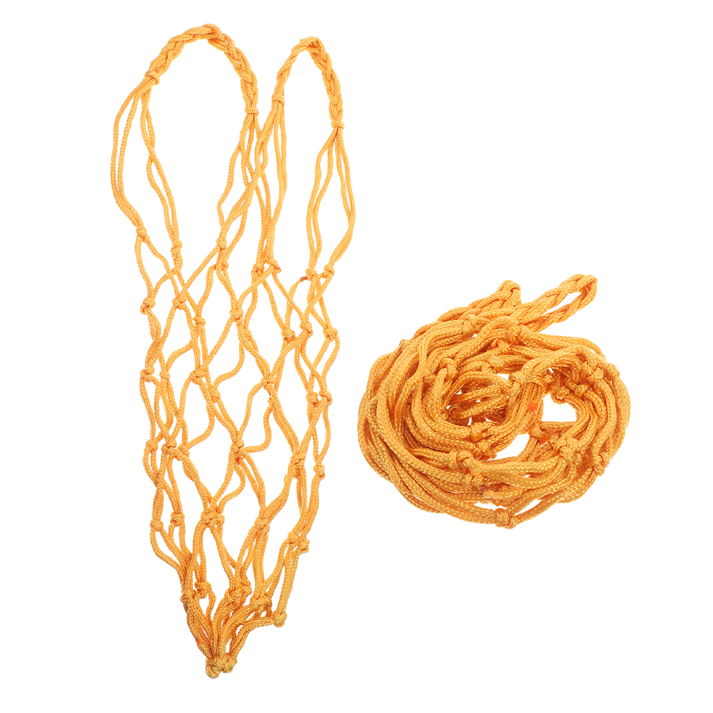 2 Pcs Livestock Feeding Mesh Bag Double-head Dustpan Feeder Hay Net Cattle and Sheep Chicken Hanging Goat for Grain Horse Grass