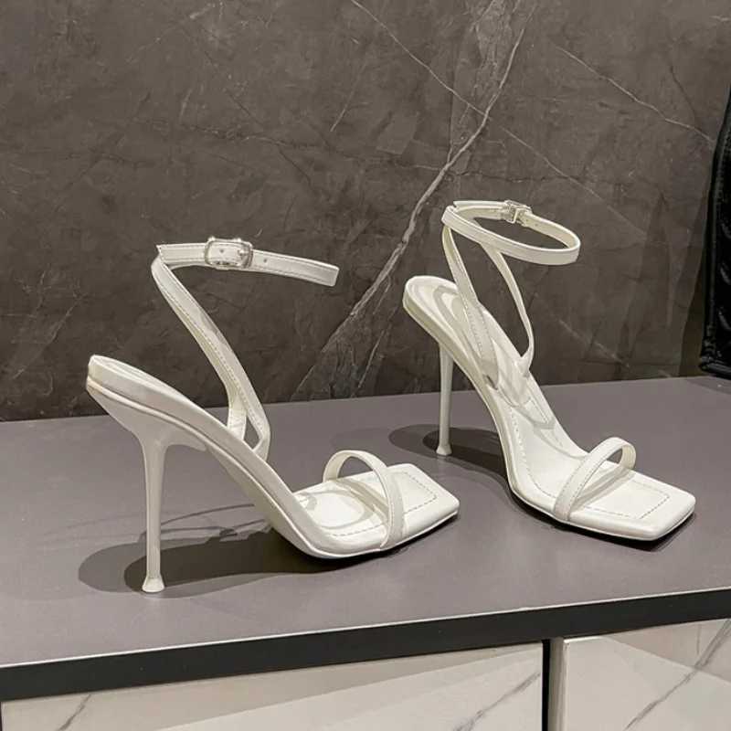 Womens New Style Fi Open Toe High Heels 2023 Summer Europe and America Sexy Versatile Simple Banquet Party SandalsXJ2500305