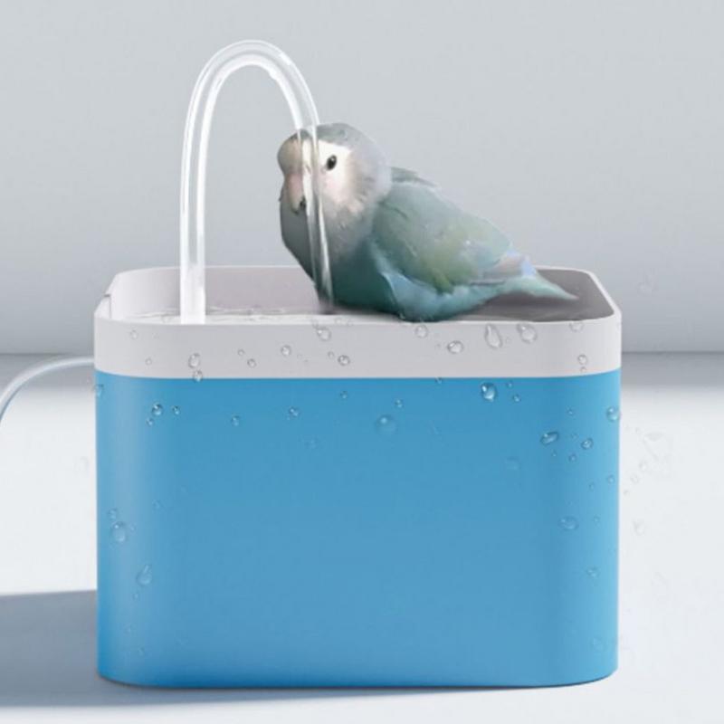 Bird Shower Bath Automatic Bird Bathtub Pet Bathtub Fountain Shower Tub for Peonies Parakeets Cockatiels Canary Budgerigar
