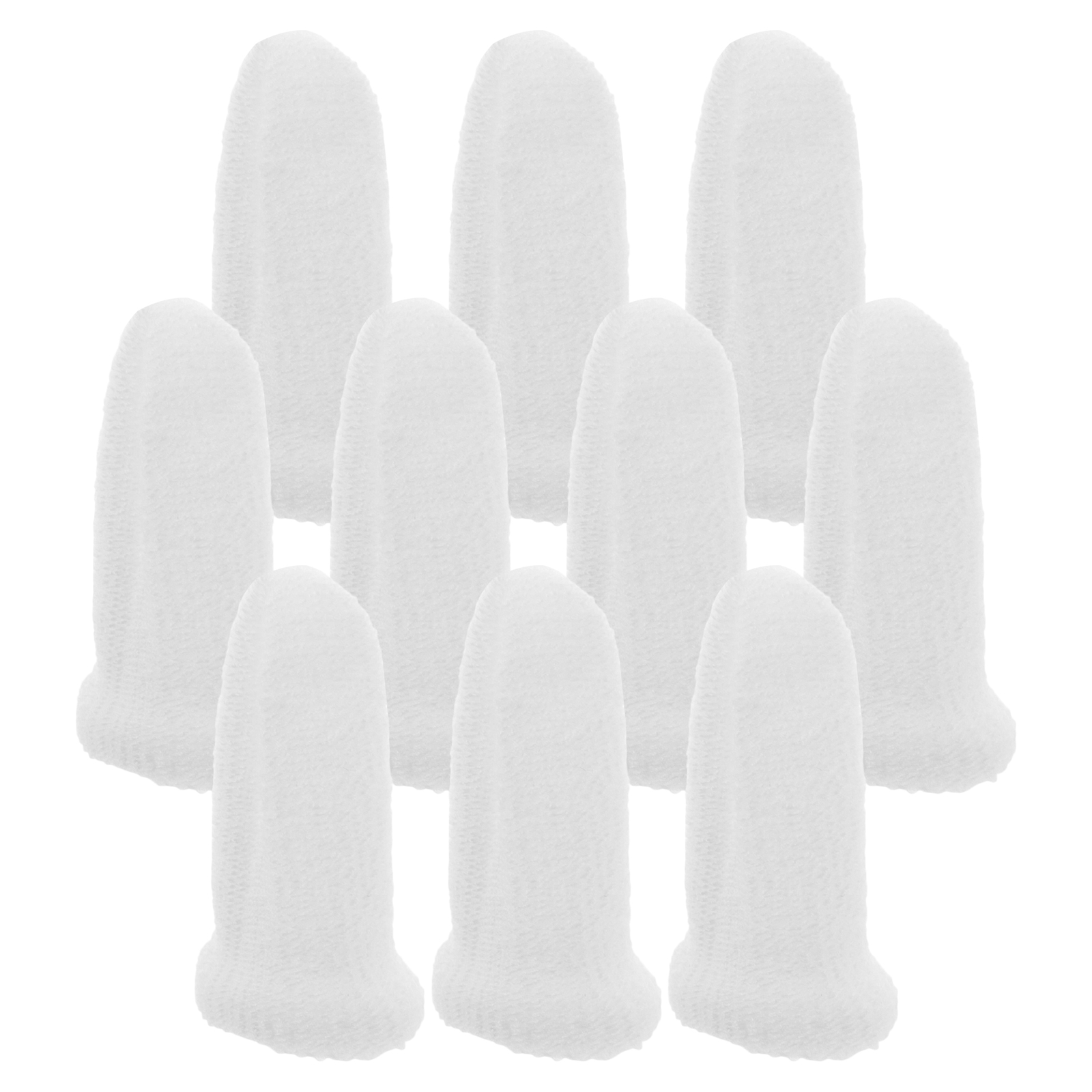 10 Pcs Pet Cleaning Finger Cots Wipes Dog Toothbrush Small Dogs Teeth Doggy Nylon