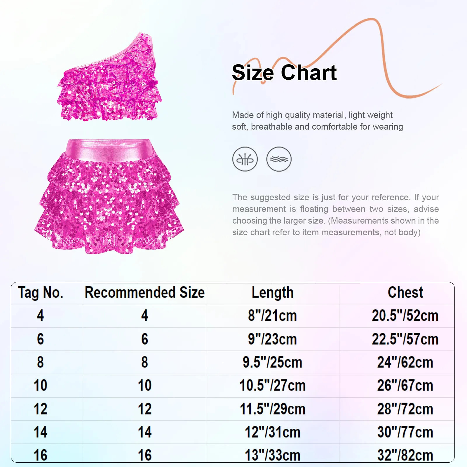 Kids Girls Sequins Jazz Dance Costumes Sleeveless Ballet Gymnastics Crop Top Skirt Set Hip Hop Ballroom Performance Clothes 250304
