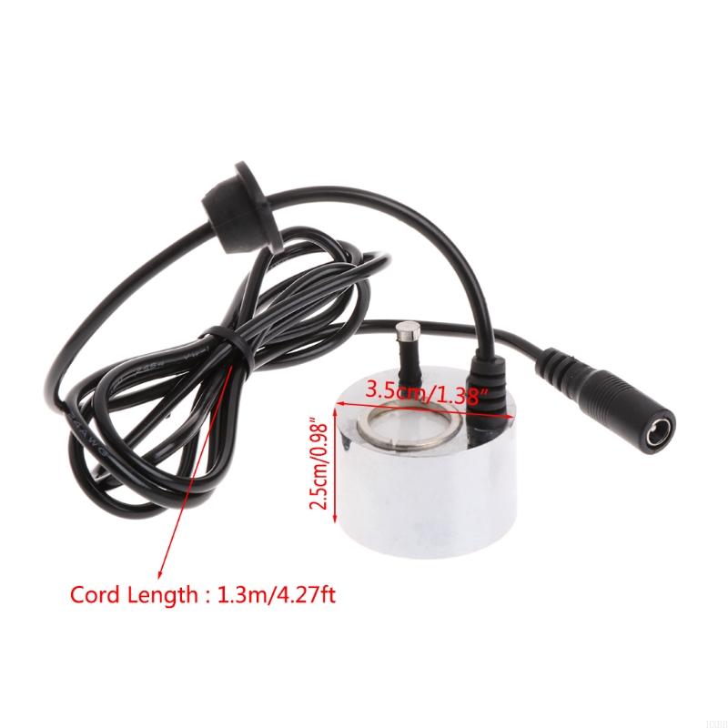 2025 New Mini Foggers Maker with Red LED Light Water Pond Garden Fountain Fogger