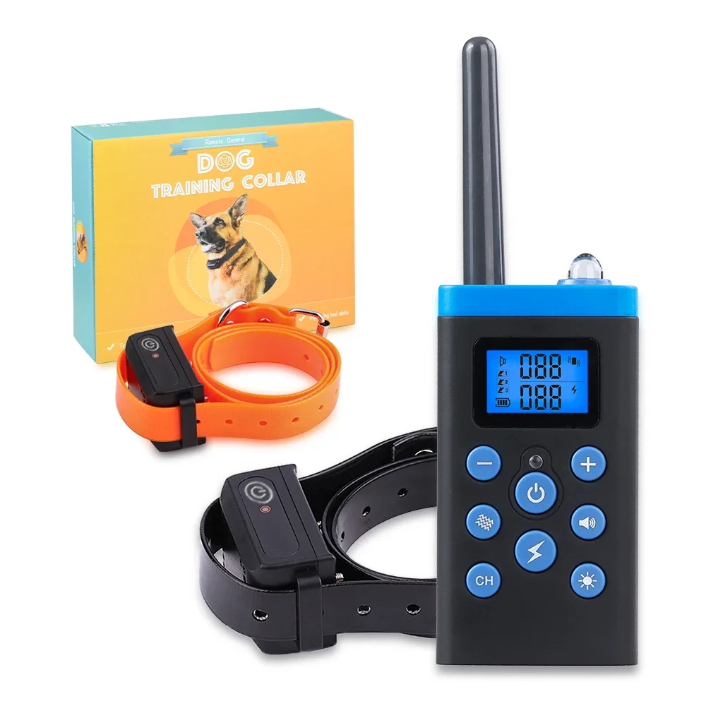 Pet Products Top Sellers Transmitter Waterproof Wireless Electric Dog Training E-collar Pet Trainer Dog Bark Deterrent Device