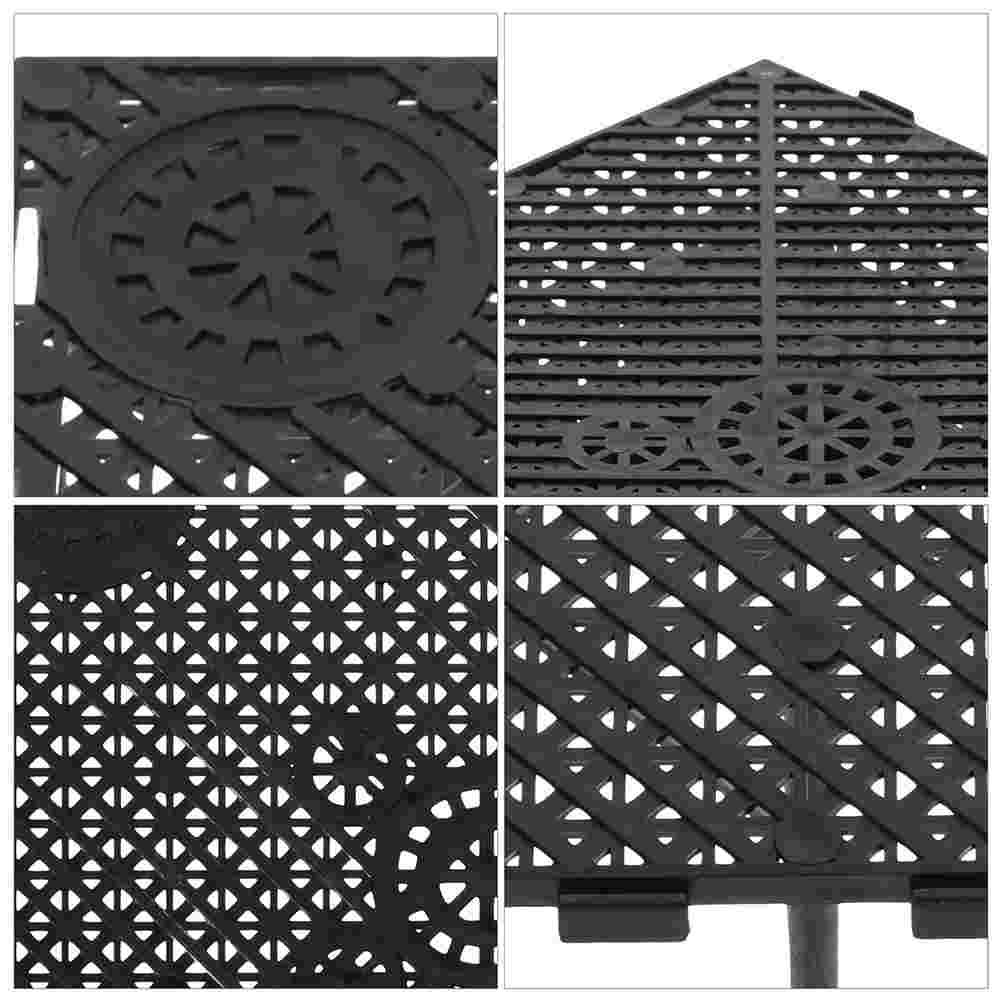 5 Pcs Fish Tank Bottom Filter Tray Divider Aquarium Accessories Plastic Bowl Separator Crate Plate