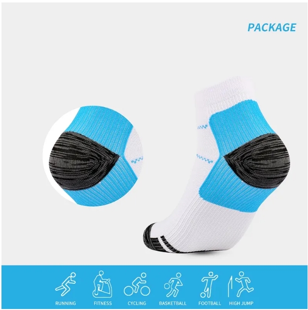 High quality Foot Compression Sock For Plantar Fasciitis Heel Spurs Pain Sport Socks